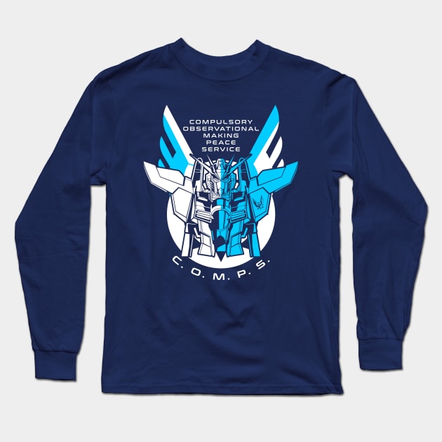 Rising Freedom Gundam Long Sleeve T-Shirt by titansshirt